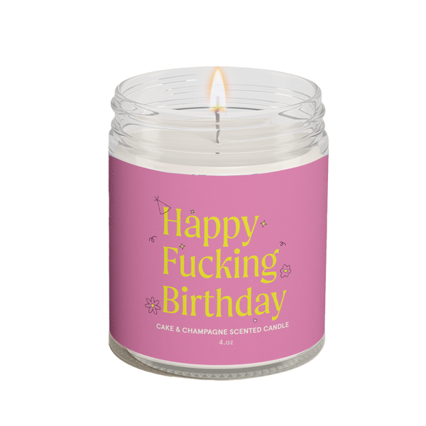 Happy Birthday Candle Happy Box