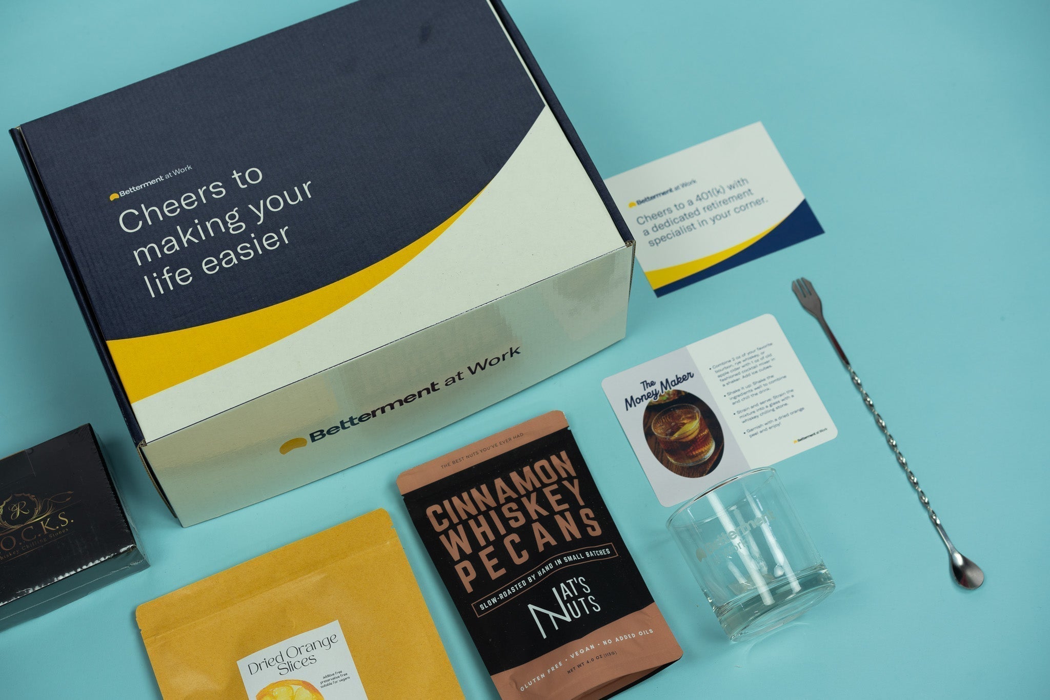 Client Gifting Spotlight: Betterment's Whiskey-Themed Client Gifts