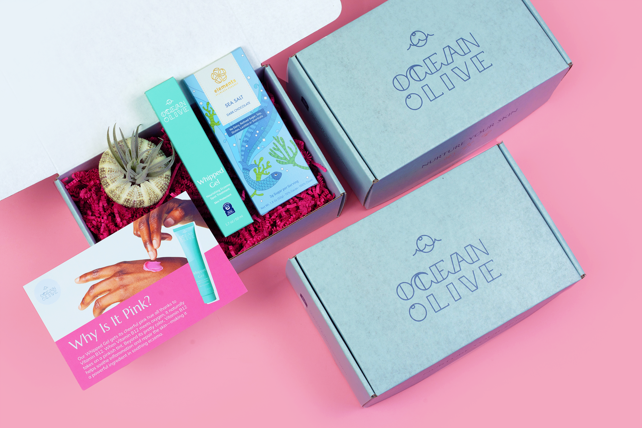 Client Gifting Spotlight: How Ocean Olive Launched a Breakthrough Eczema Solution with Strategic Gifting