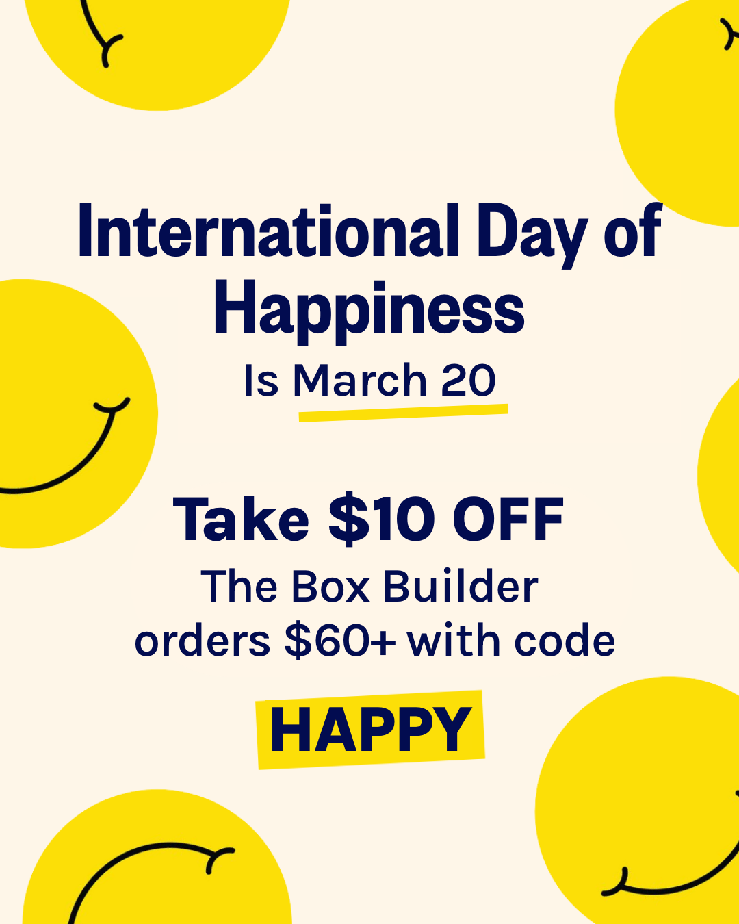 Celebrating International Day of Happiness with Five Joyful Gifts from the Box Builder