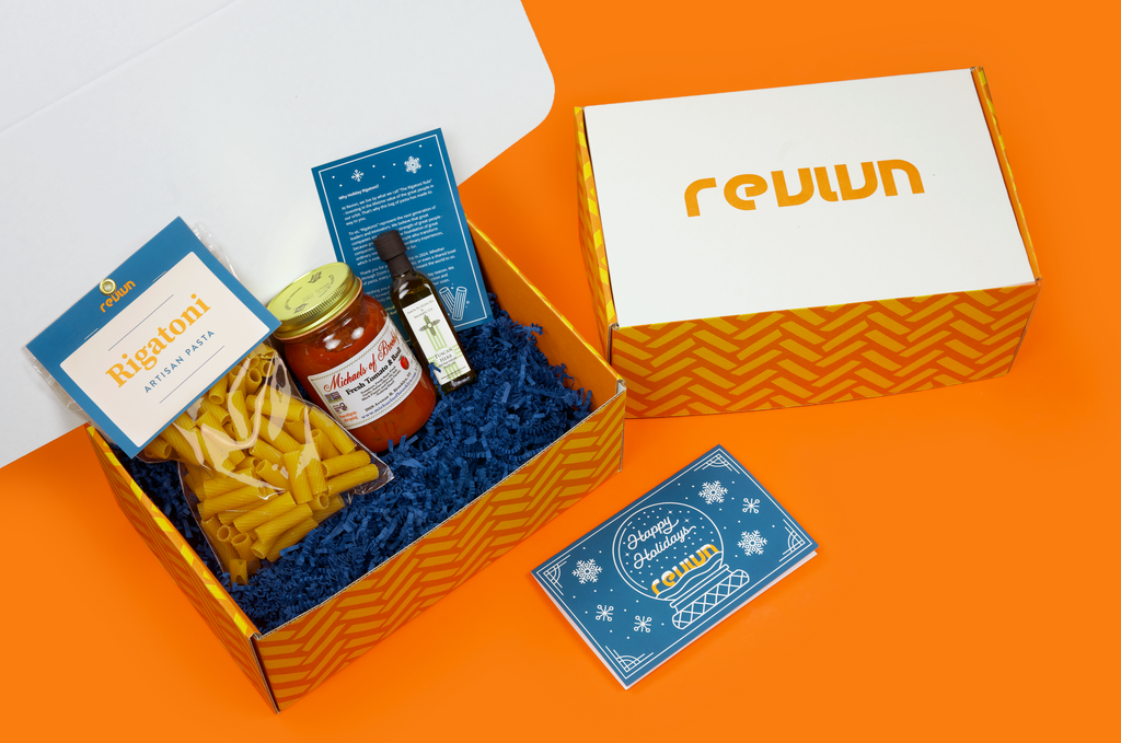 Client Gifting Spotlight: Revivn’s Rigatoni Rule-Inspired Holiday Gift ...