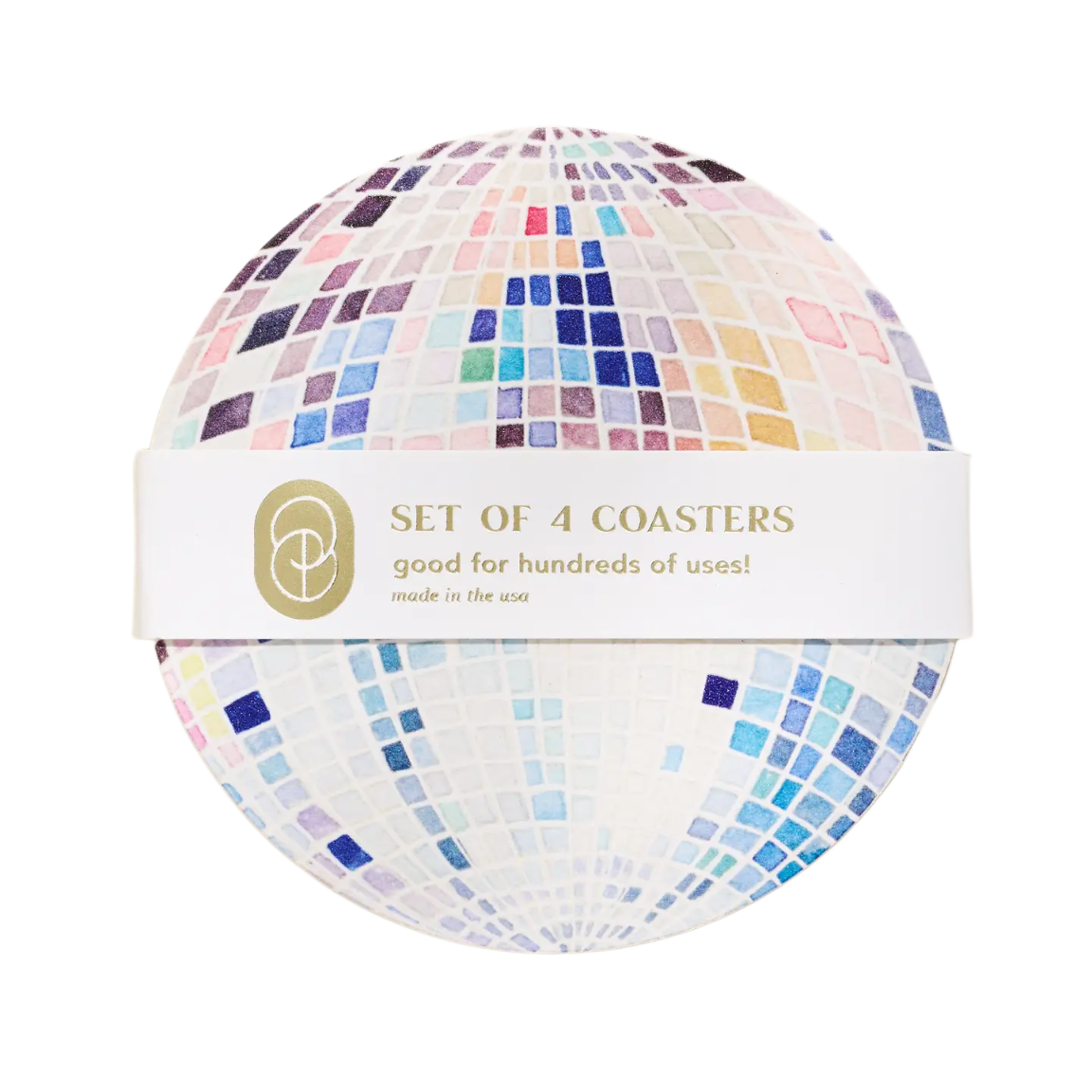 Disco Ball Coasters - Set of 4