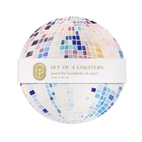 Disco Ball Coasters - Set of 4