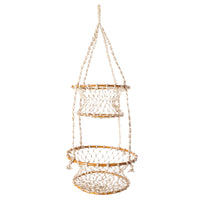 Handwoven Macrame Hanging Basket