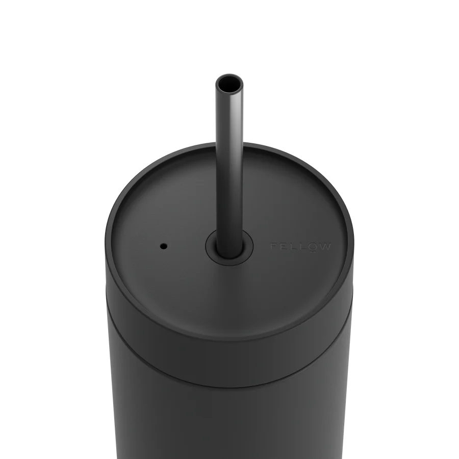 Stylish tumbler keeps cold brew, cocktails, or kombucha perfectly chilled. Ideal for enjoying drinks in style anywhere.