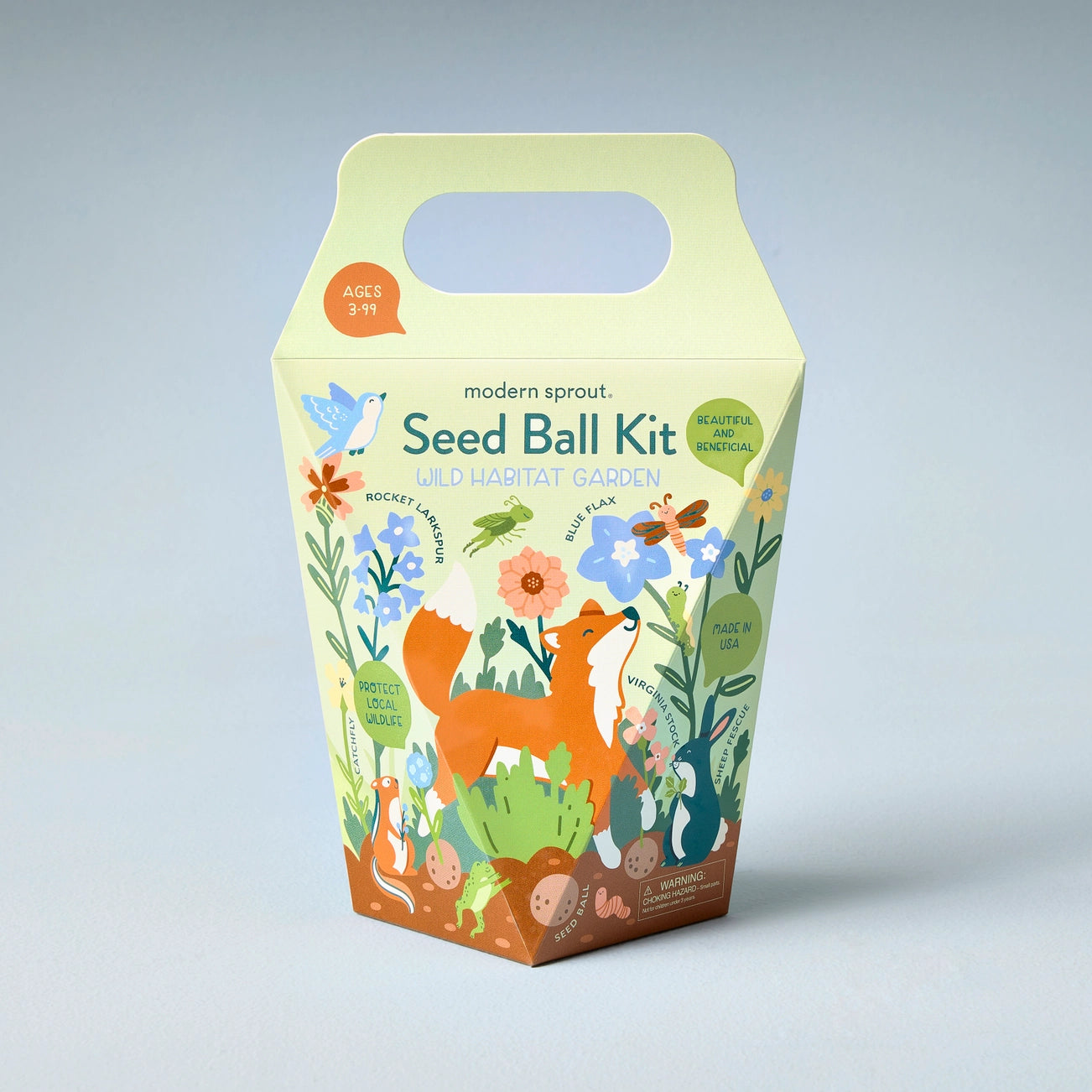 DIY Seed Ball Kit - Wild Habitat Garden