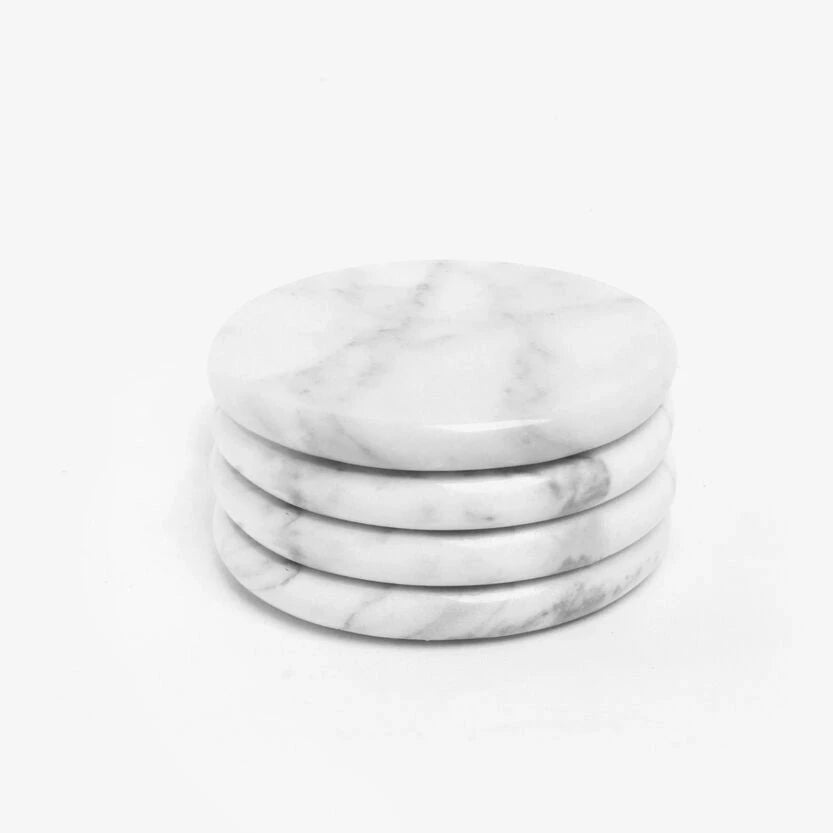 Marble Coaster Set