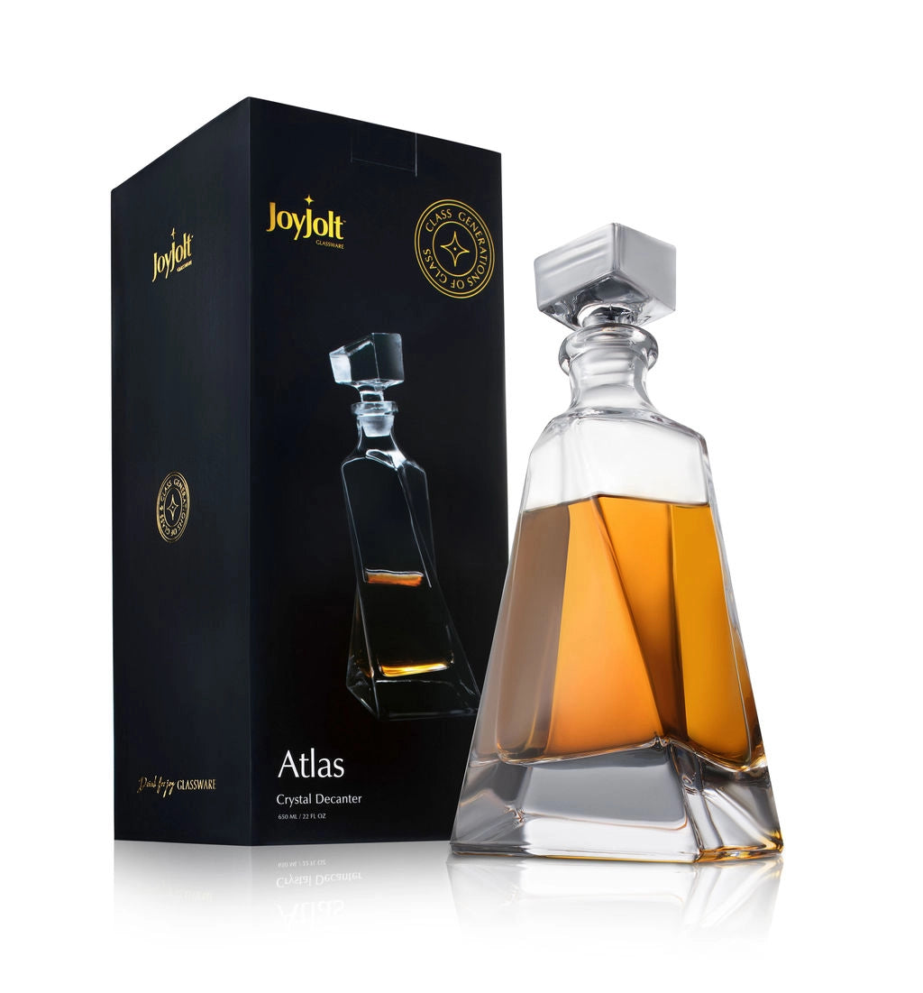 Atlas Crystal Whiskey Decanter