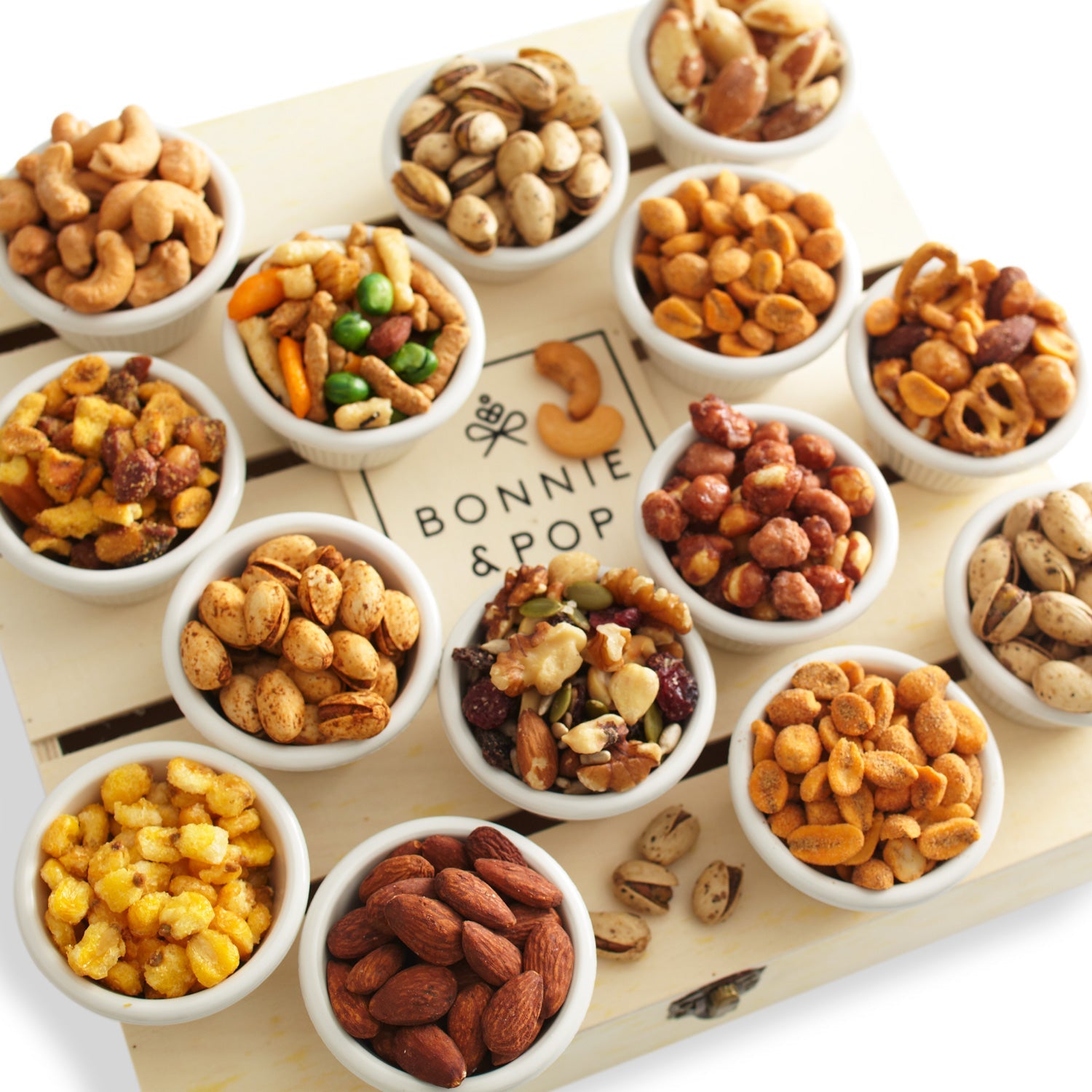 Deluxe Nut and Snack Gift Crate