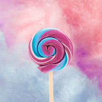 Cotton Candy Lollipop