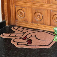 Peace Sign Doormat