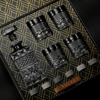 Classic Whiskey Decanter Set 5-Piece