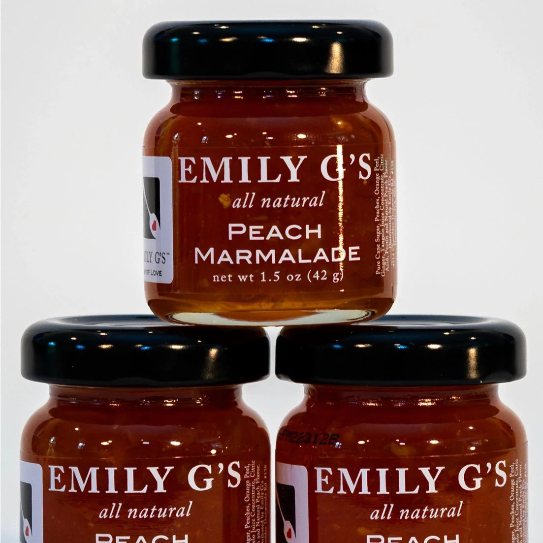 Mini Peach Ginger Marmalade