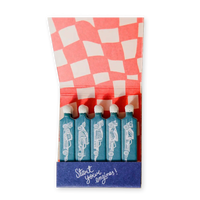 Race Car Printed Matchbook