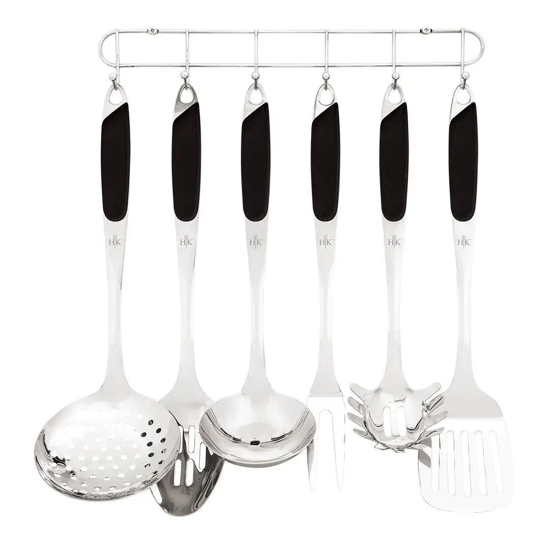 6-Piece Stainless Kitchen Utensil Set
