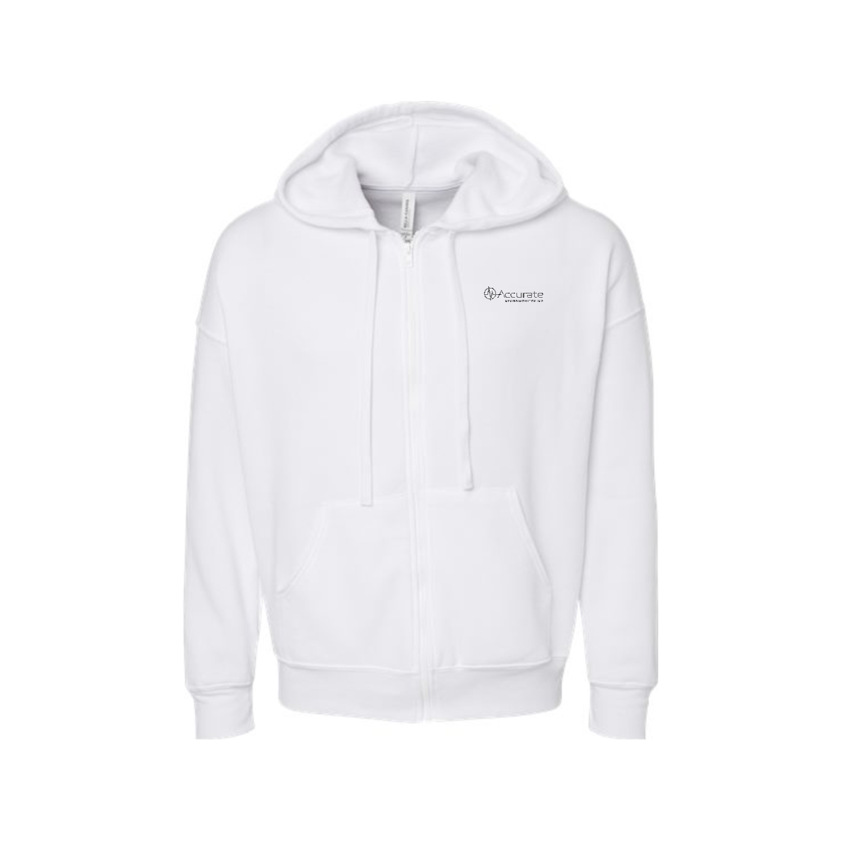 Bella + Canvas Unisex Sponge Fleece DTM Full-Zip Hoodie