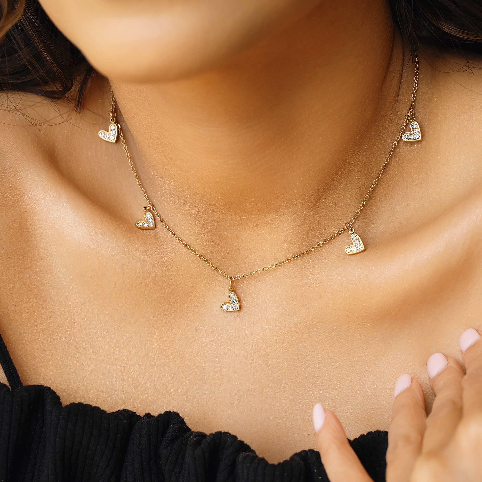 Gold Plated Heart Necklace