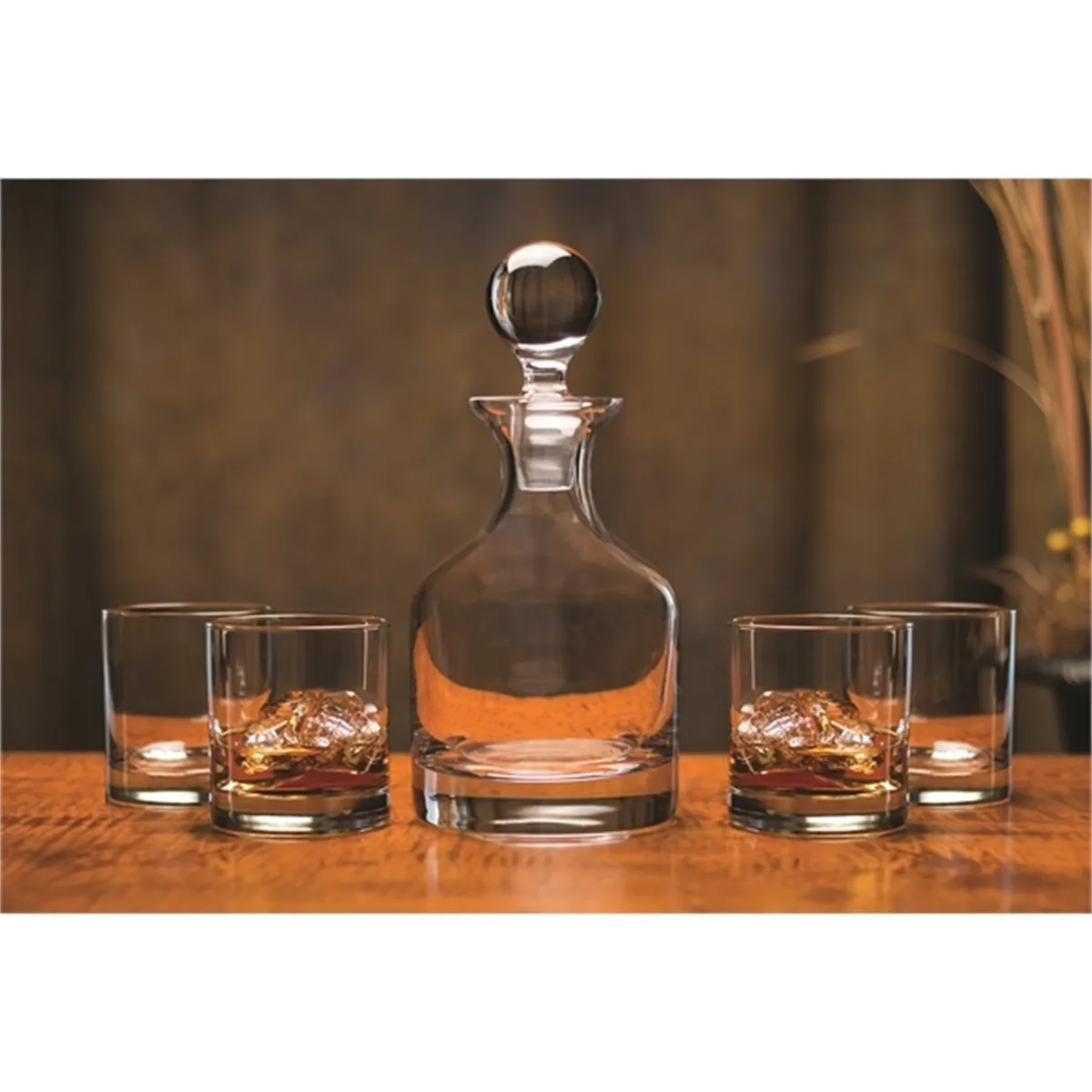 Whiskey Decanter Set 5-Piece