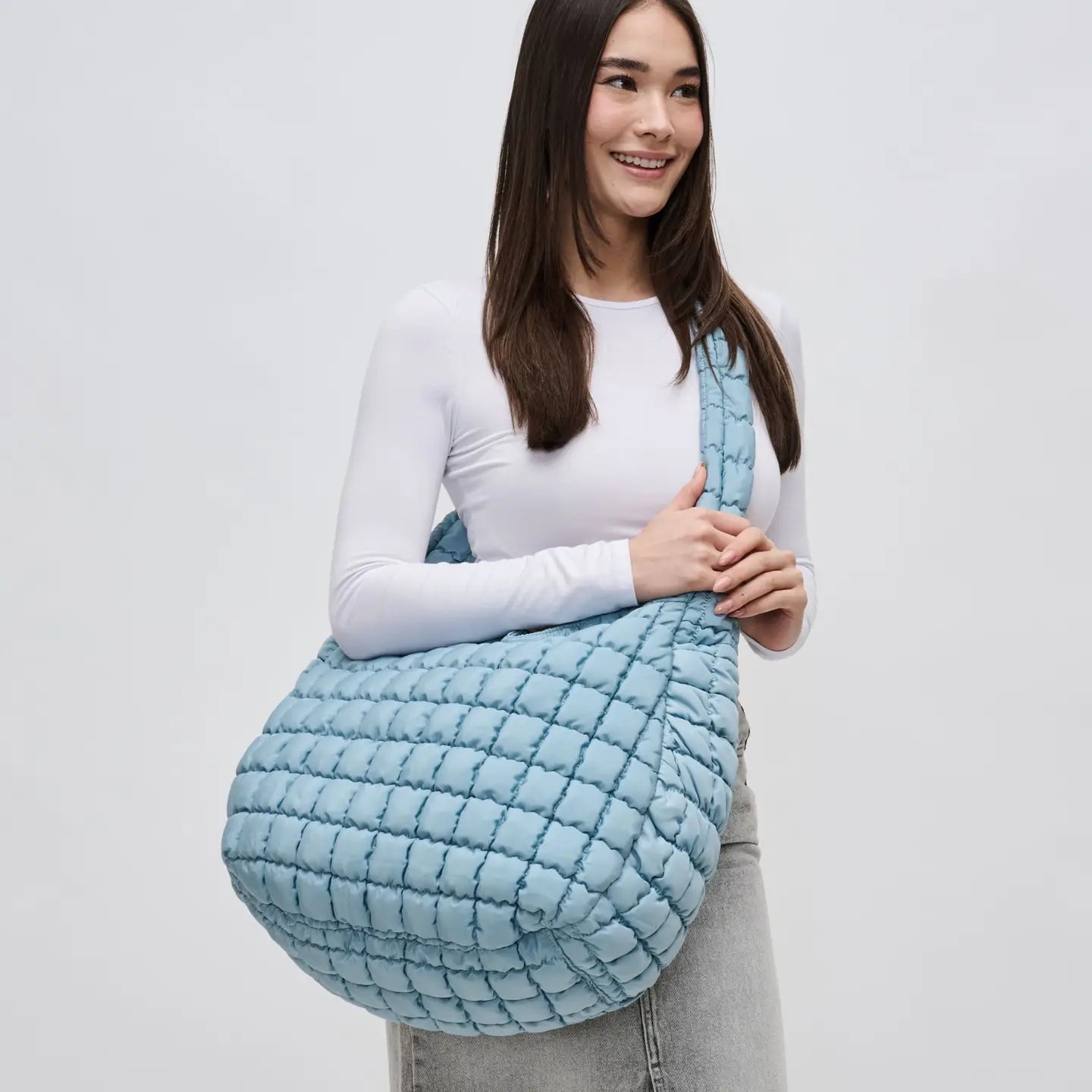 Quilted Puffer Bag