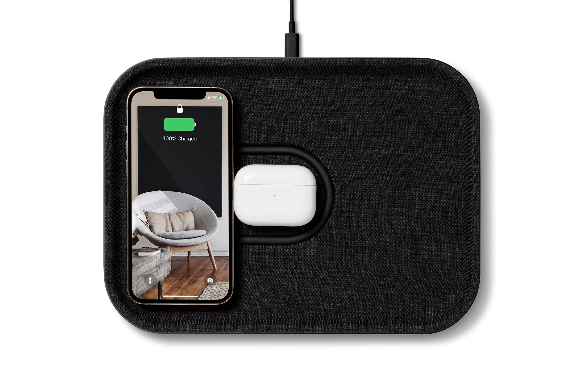 Magnetic Wireless Dual Charging Tray