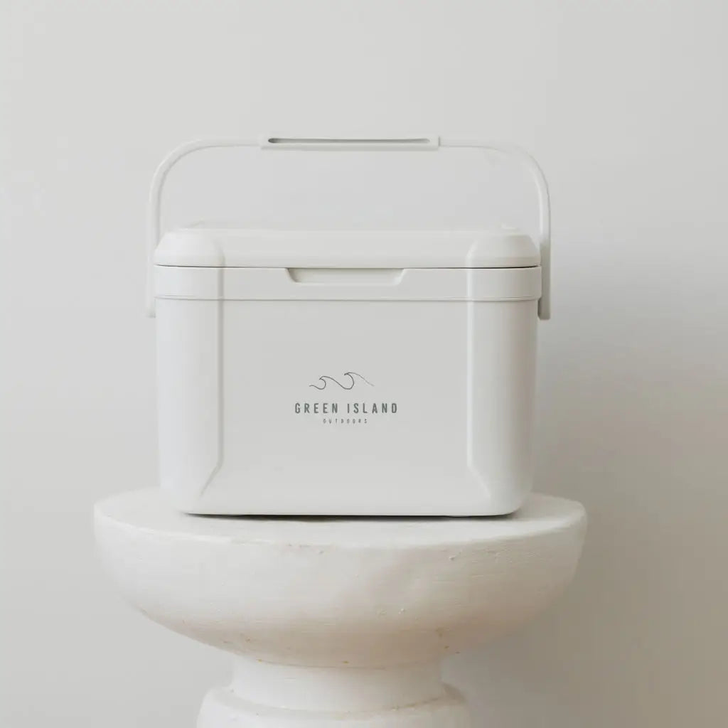 Mini Hard Cooler - White
