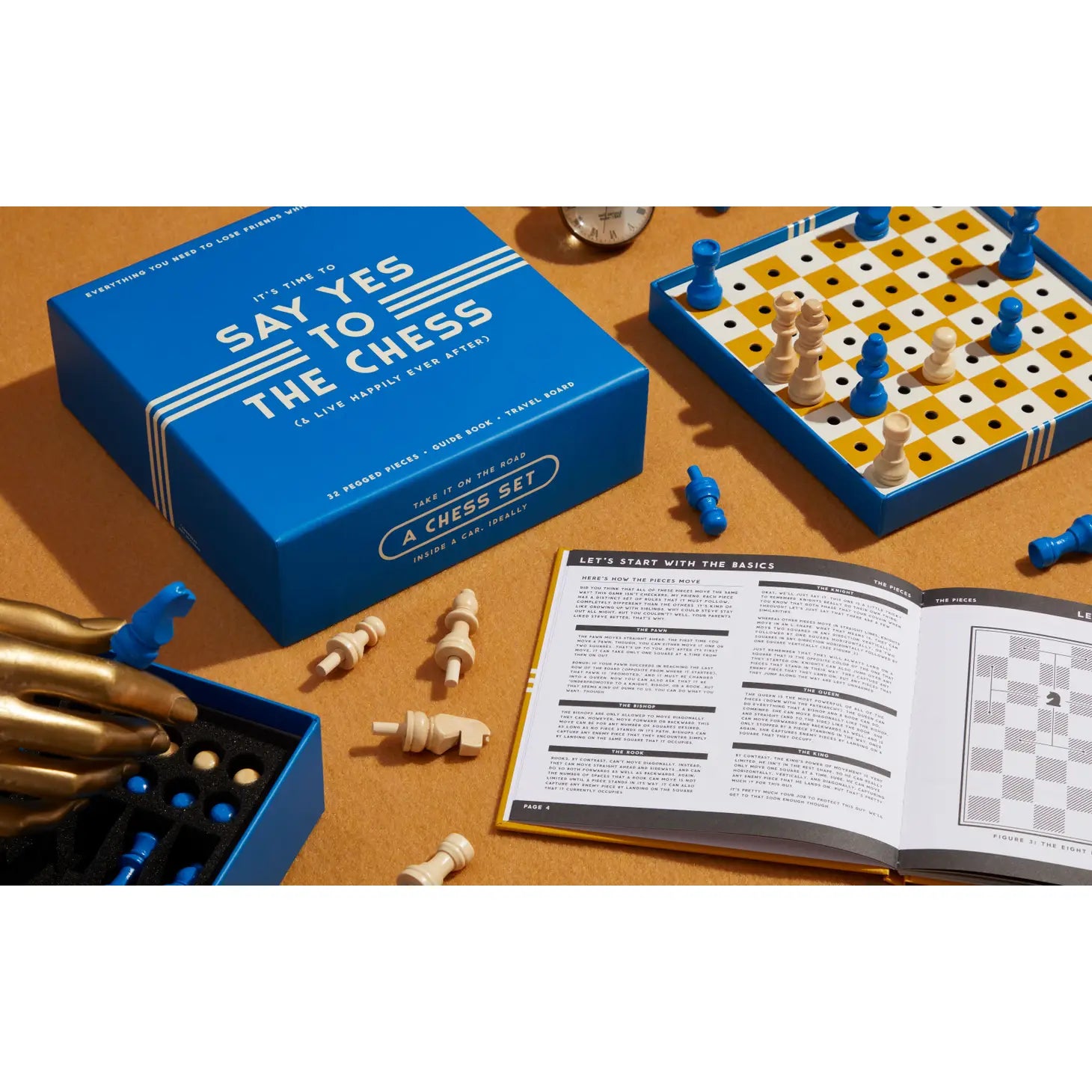 Travel Pegged Chess Set