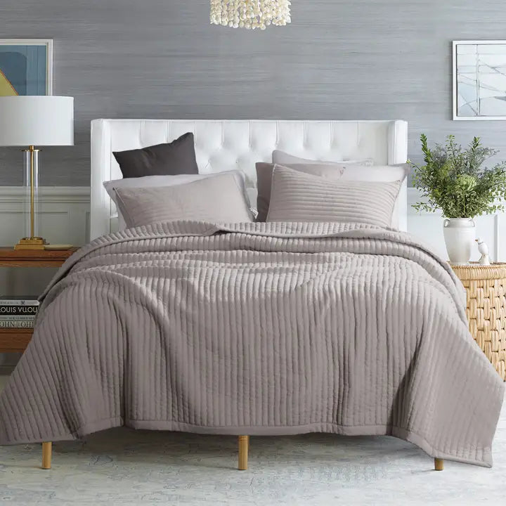 Queen Quilt Bedding Coverlet Set