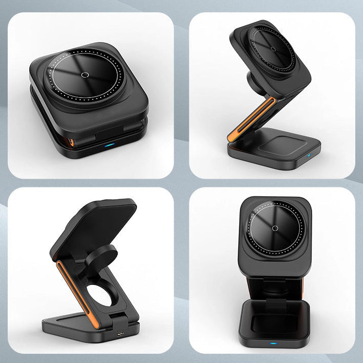 3-in-1 Foldable Wireless Charger Stand