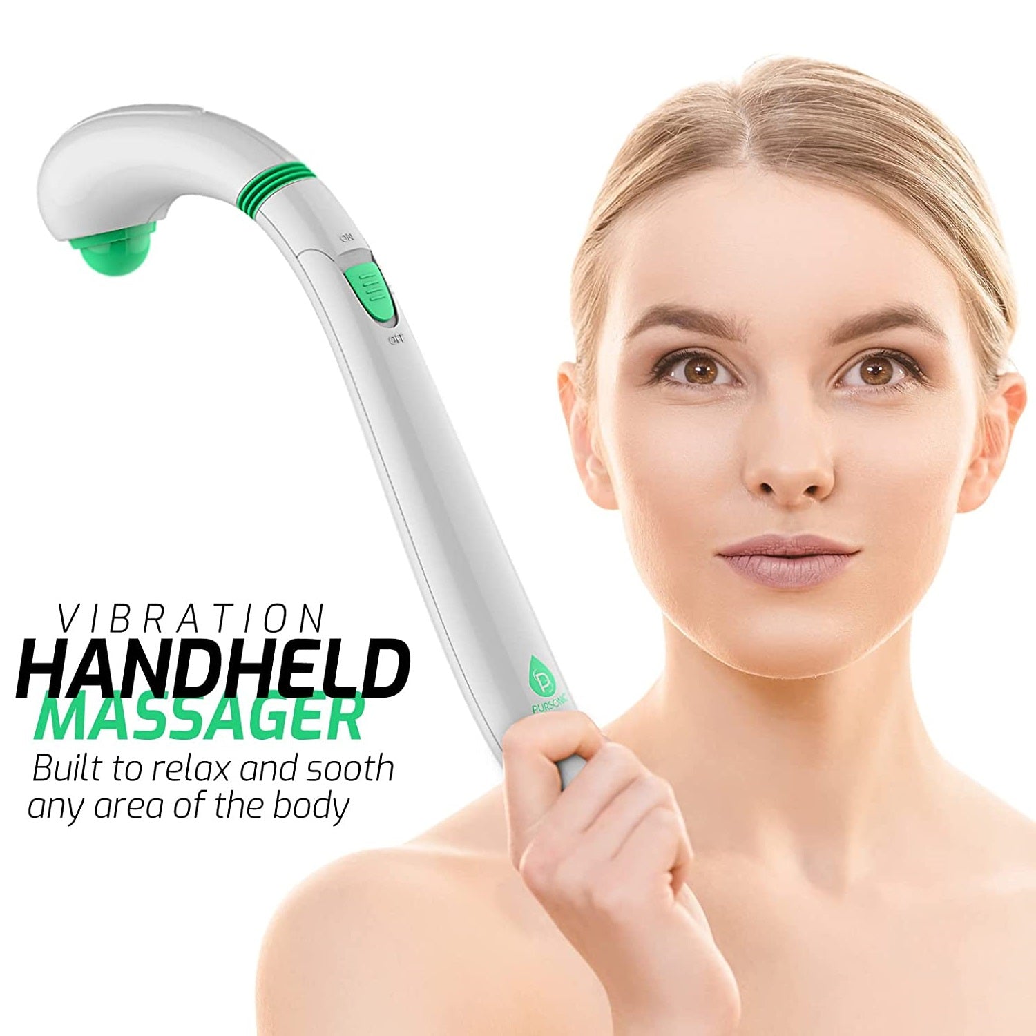 Ultimate Recovery Duo: Handheld Massager & Vibrating Massage Ball