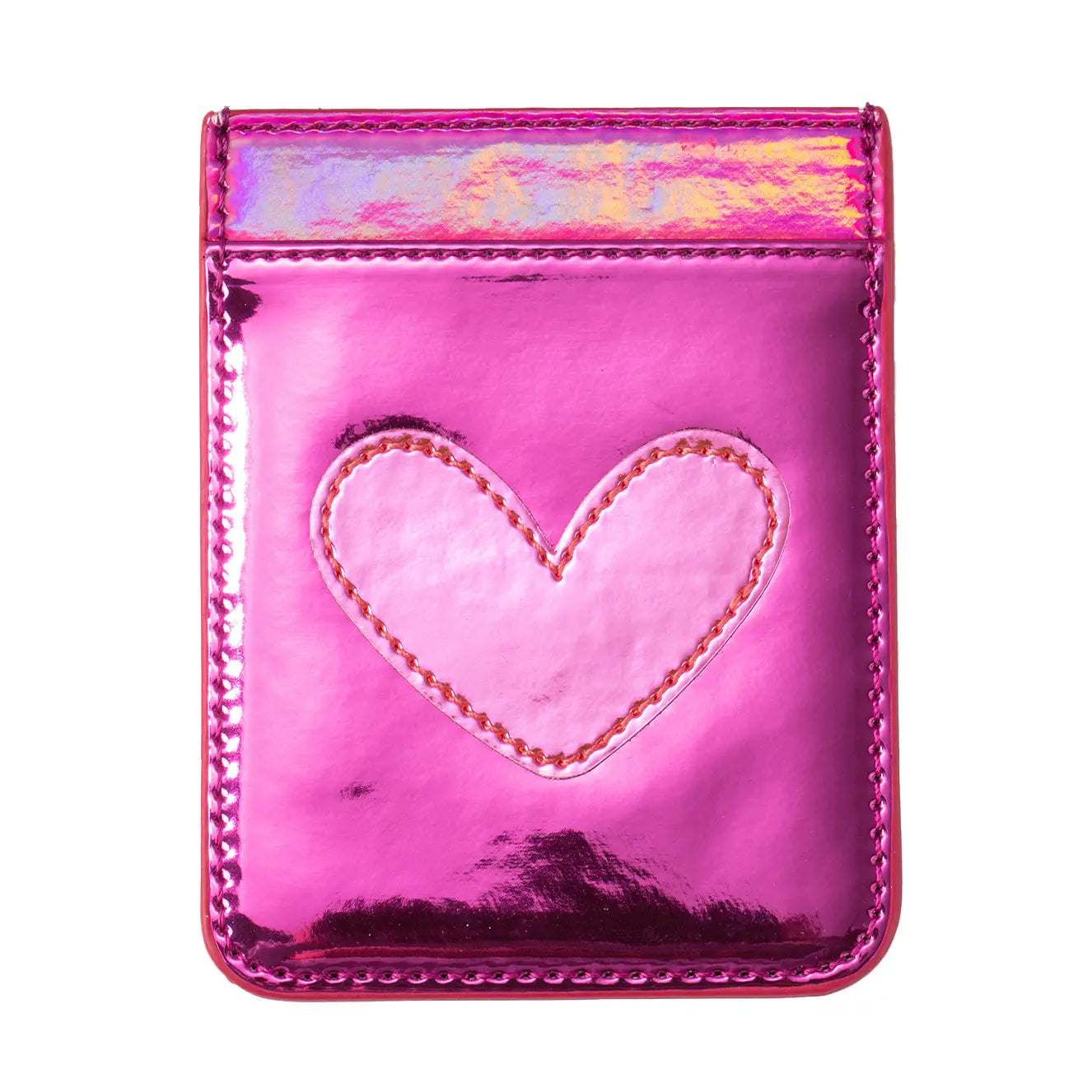 Pink Heart Phone Wallet