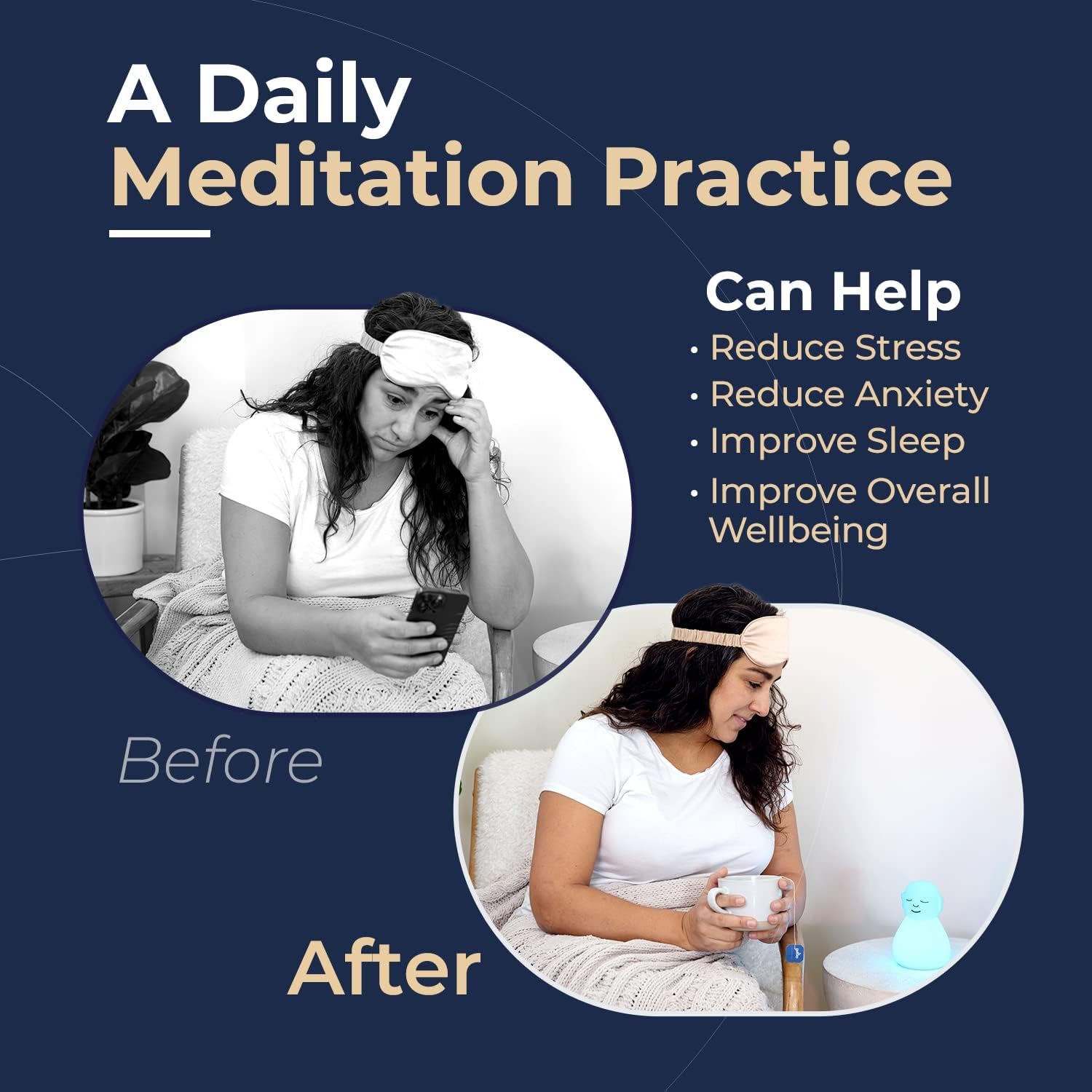 Breathing Buddha - Meditation Lamp