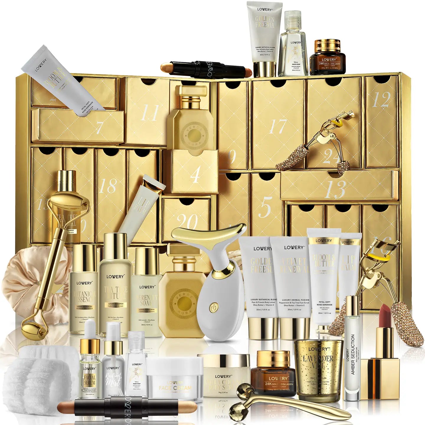 24-Piece Luxury Skincare & Beauty Advent Calendar