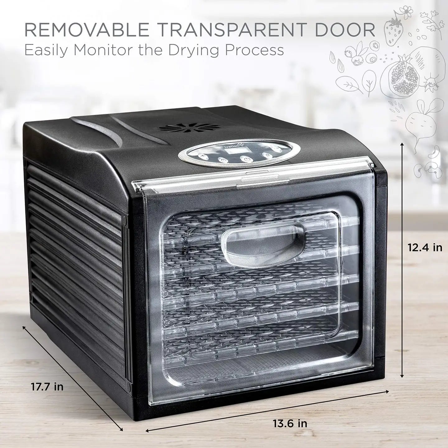 Digital Electric Food Dehydrator Machine