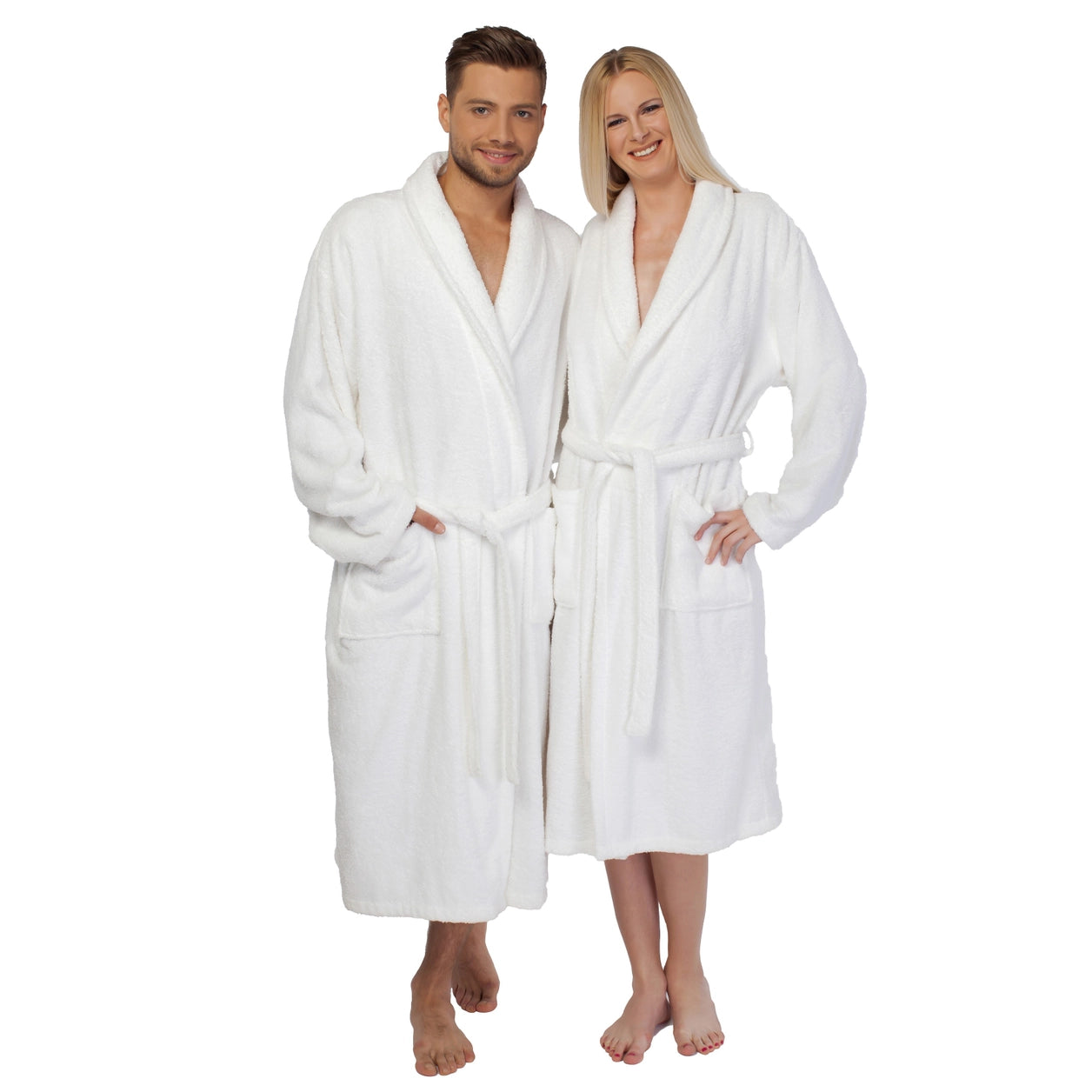 Turkish Cotton Unisex Bathrobe