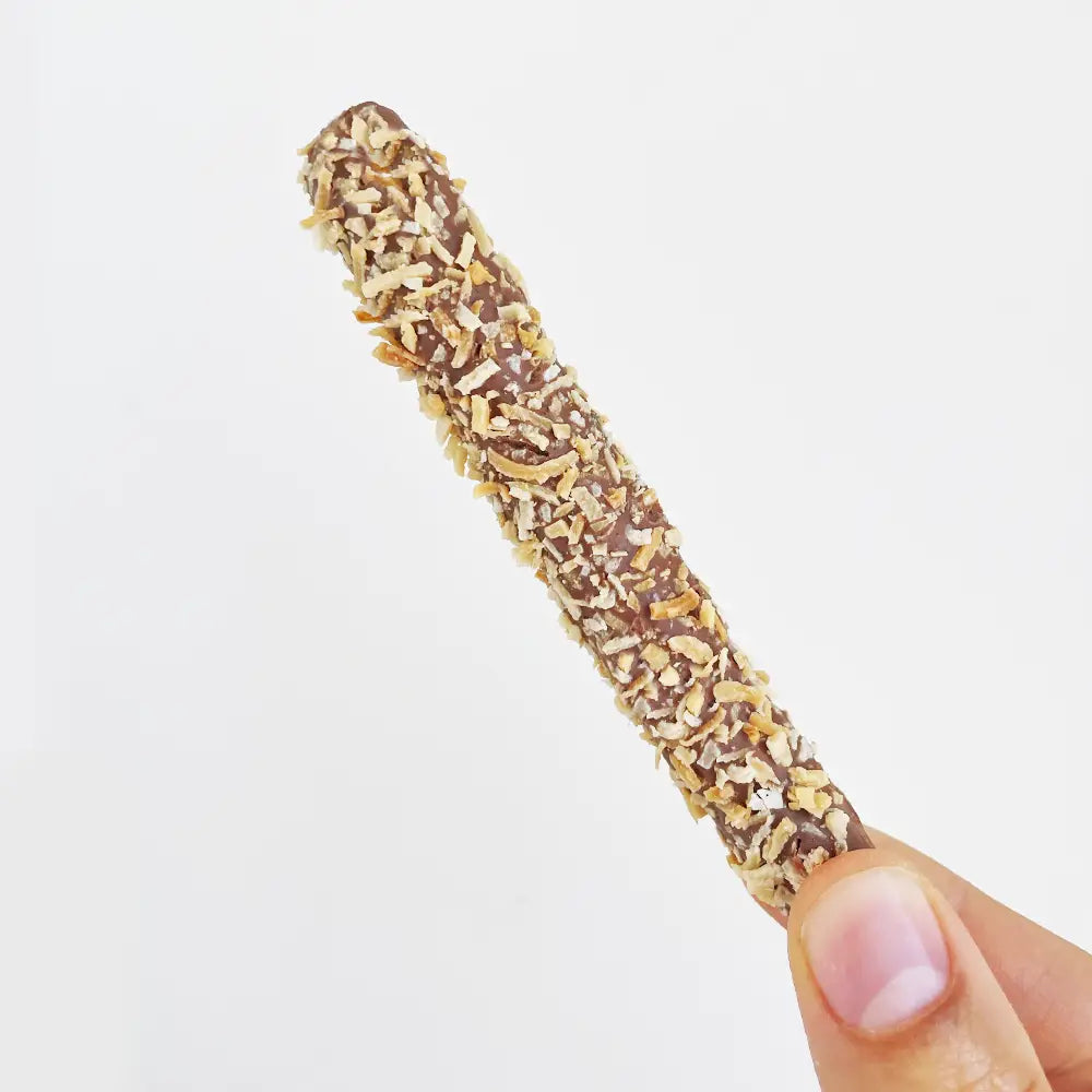 Coconut Chocolate Covered Pretzels