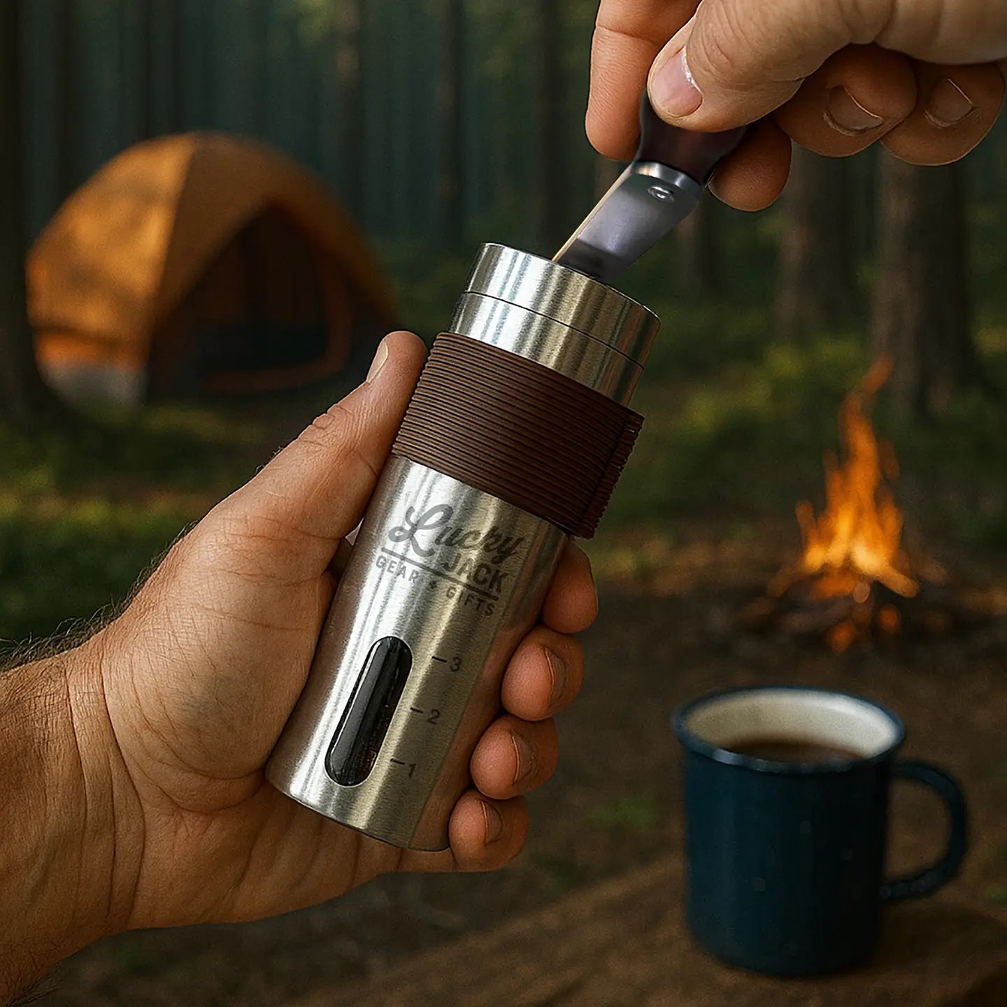 Stainless Steel Coffee Grinder