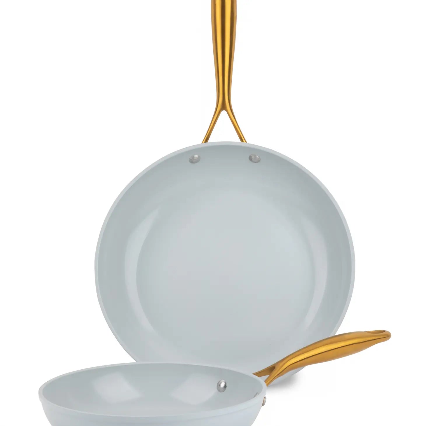 2 Piece Ceramic Nonstick Fry Pan Set
