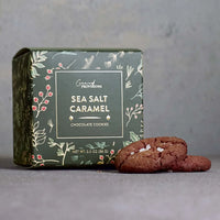 Sea Salt Caramel Cocoa Cookies
