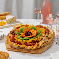 Fruit Gift – Deluxe Dried Fruit & Nut Gift in Reusable Apple-Shaped Tray