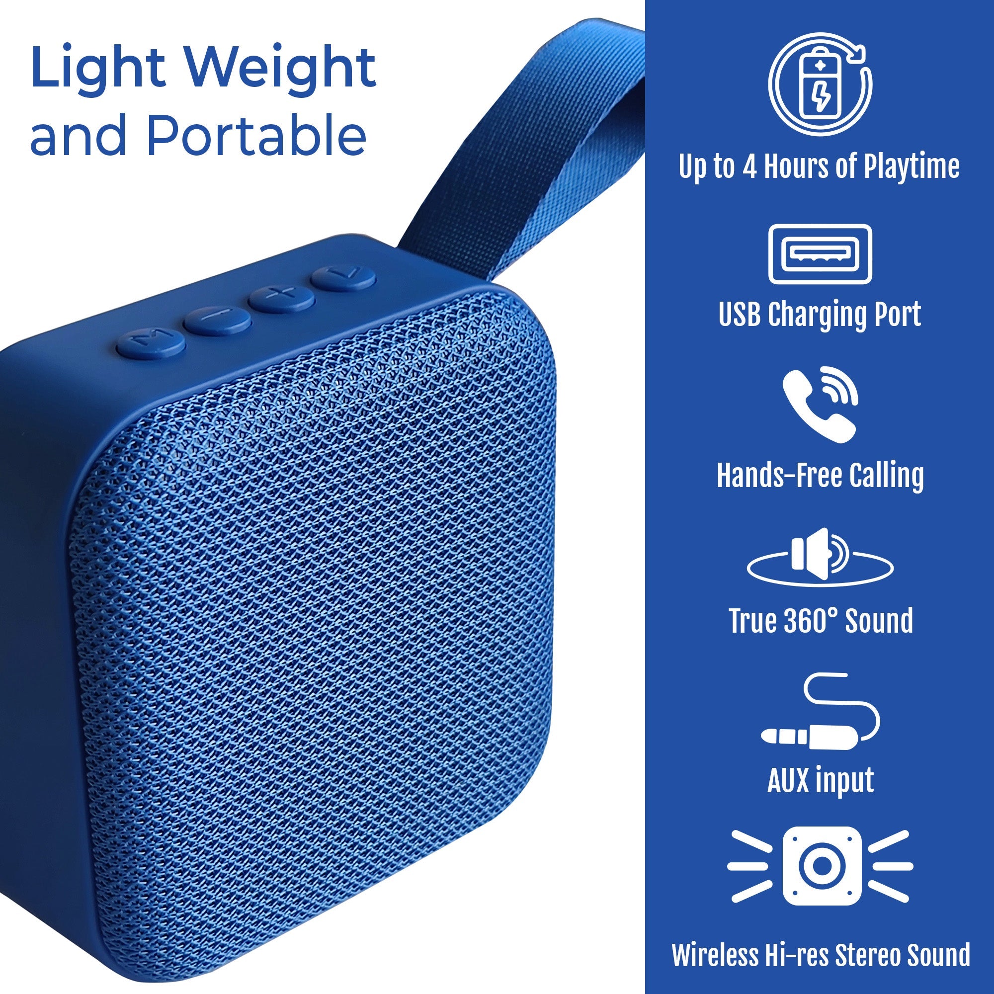 Wireless Speaker – Portable Bluetooth Sound System