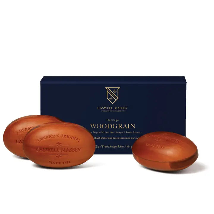 Set of 3 Sandalwood Bar Soap
