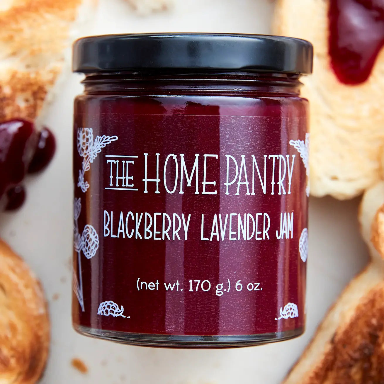 Blackberry Lavender Jam