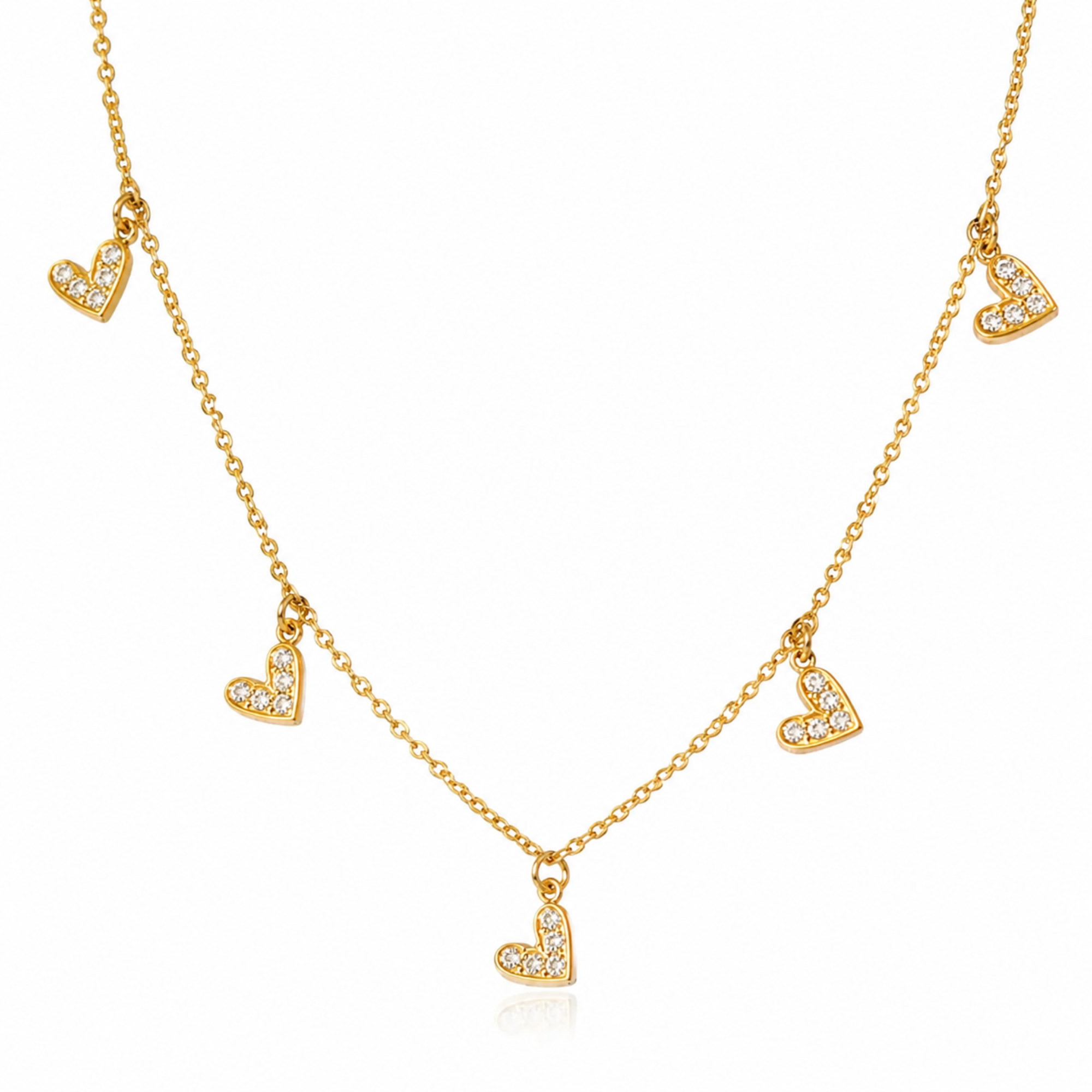 Gold Plated Heart Necklace