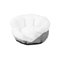 Archstone Pets Glove Bed - Gray, Sherpa Lining, S M L Sizes - Large