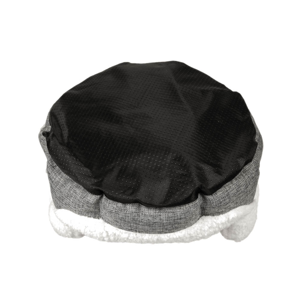 Archstone Pets Glove Bed - Gray, Sherpa Lining, S M L Sizes - Large