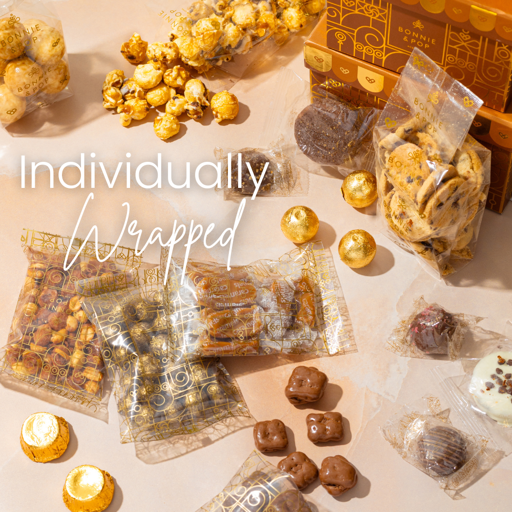 Chocolate Gift Tower – Gourmet Holiday Tower with Belgian Truffles, Caramels & Festive Treats