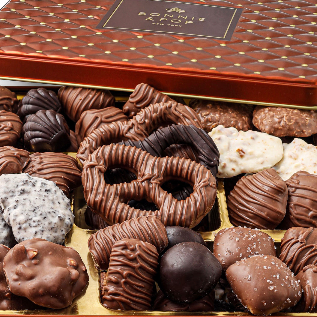 Thank You Gift Basket – Gourmet Chocolate Gift Box with Assorted Chocolates | Appreciation Gift | Bonnie & Pop