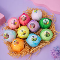 10 Pcs of Handmade, Organic Bath Bombs