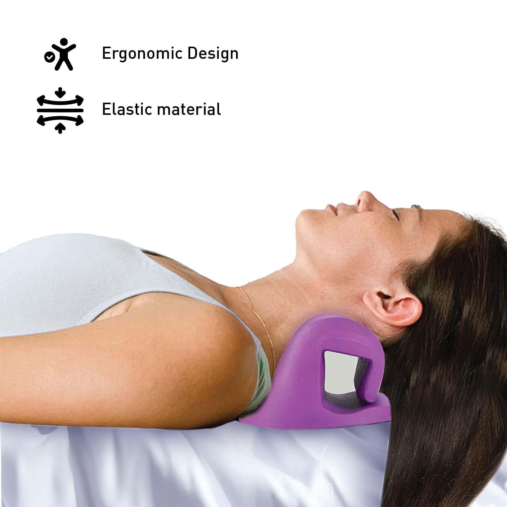 Back and Neck Relief Bundle – Includes Back Stretching Device & Neck and Shoulder Stretcher and Relaxer