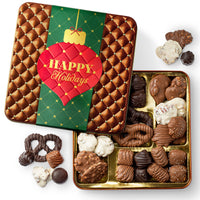 Christmas Chocolate Gift Box – Gourmet Holiday Chocolate Assortment with Festive Sleeve